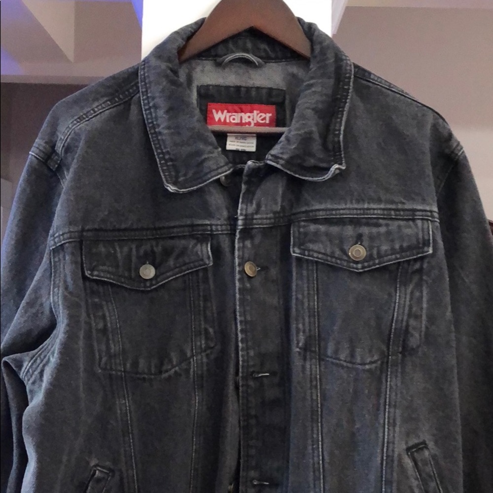 Wrangler Black Denim Jacket